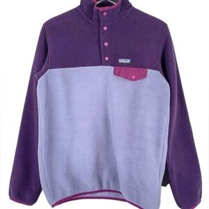 Patagonia Purple Fleece Pullover